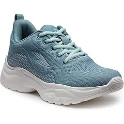 Women's SUPERFLY-02 Sports Running,Walking & Gym Shoes with Lightweight Soleflex Technology Extra Cushion Casual Lace-Up Shoes for Women's & Girl's