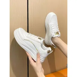 Women's Synthetic Leather Lightweight Comfortable Outdoor Running Casual Shoes Running Shoes For Women