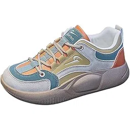 Women's Walking Shoes Fashion Upper Gym Shoes for Camping Jogging Trekking Yellow 40|Clothing Shoes & Accessories | Womens Shoes | Athletic