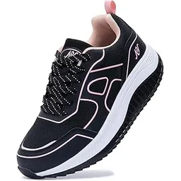 Women's Walking Shoes with Arch Support Orthotic Plantar Fasciitis Sneakers Tennis Running Shoes