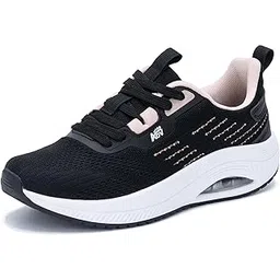 Women's Walking Shoes with Arch Support Orthotic Sneakers for Plantar Fasciitis Heel and Foot Pain Relief Tennis