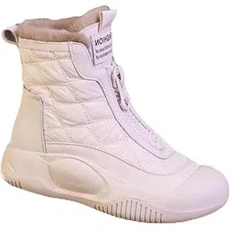 Womens Winter Snow Boots Booties Keep Warm Shoes for Trekking Hiking Outdoor Beige EU 38