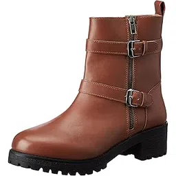 Women's Women Mid-Top 2 inch Block Heeled Regular Boots