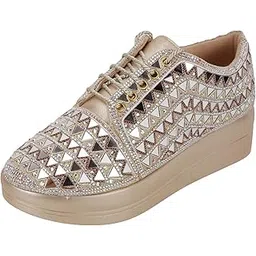 Women'sSlip On Closure Boots with Flat Sole