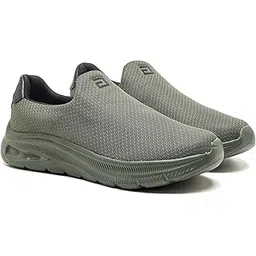 Wonderwalk-01 Men's Walking Shoes | Lightweight Slip-On Sneakers with Memory Foam Cushioning & Breathable Mesh Upper | Perfect for Walking, Office Wear, Travel & Daily Comfort