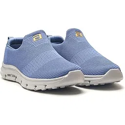 Wonderwalk-21 Walking Shoes for Men | Lightweight, Air Cooled Upper & Memory Foam Insole | Slip-On Sneakers for Walking, Travel & All-Day Comfort