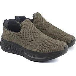 Wonderwalk-22 Men’s Walking Shoes with Soft Memory Foam Insole, Breathable Knit Upper & Lightweight Bouncy EVA Sole | Ideal for Casual Wear, Jogging, & Travel