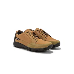 Woodland Men Colourblocked Nubuck Sneakers
