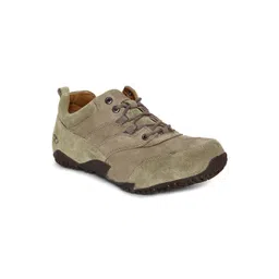 Woodland Men Khaki Sneakers