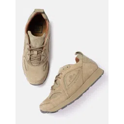Woodland Men Leather Sneakers