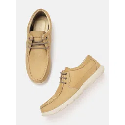 Woodland Men Leather Sneakers