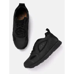 Woodland Men Leather Sneakers