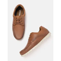 Woodland Men Leather Sneakers
