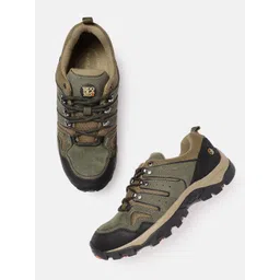 Woodland Men Leather Sneakers