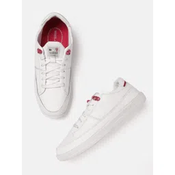 Woodland Men Leather Sneakers