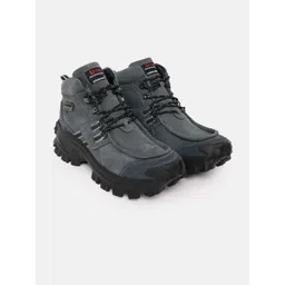 Woodland Men Leather Trekking Shoes