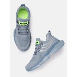 Woodland Men Mesh Woven Design Running Shoes