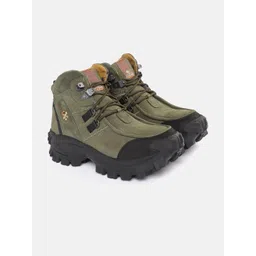 Woodland Men Mid-Top Leather Regular Boots