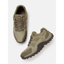 Woodland Men Nubuck Leather Sneakers