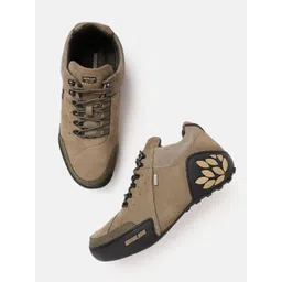 Woodland Men Nubuck Leather Sneakers