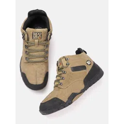 Woodland Men Nubuck Leather Sneakers