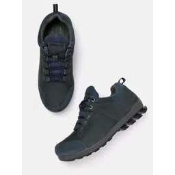 Woodland Men Nubuck Leather Sneakers