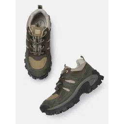 Woodland Men Nubuck Leather Sneakers