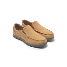 Woodland Men Slip-On Round Toe Sneakers