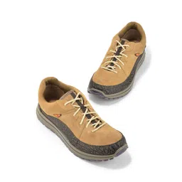 Woodland Men Textured Suede Sneakers