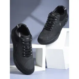 Woodland Men's Black Sneakers
