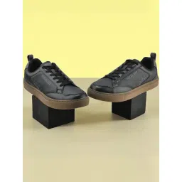 Woodland Men's Black Sneakers