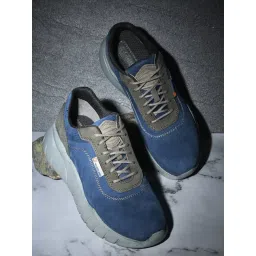 Woodland Men's Blue Casual Sneakers