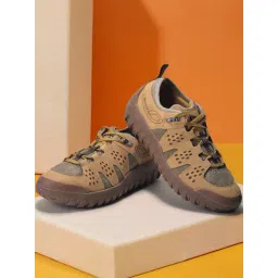 Woodland Men's Brown Casual Sneakers