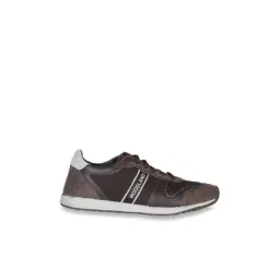 Woodland Men's Brown Casual Sneakers
