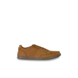 Woodland Men's Camel Casual Sneakers