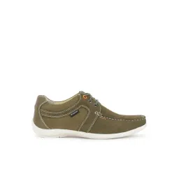 Woodland Men's GC 5005121CR Olive & Green Sneakers