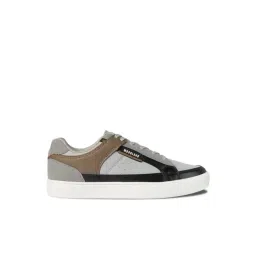 Woodland Men's Grey & Camel Sneakers