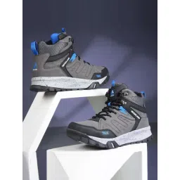 Woodland Men's Grey Hiking Boots