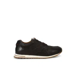 Woodland Men's Jet Black Running Shoes