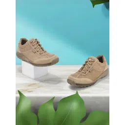 Woodland Men's Khaki Sneakers