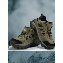 Woodland Men's Olive Casual Boots