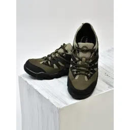 Woodland Men's Olive Casual Sneakers