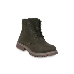 Woodland Men's Olive Derby Boots