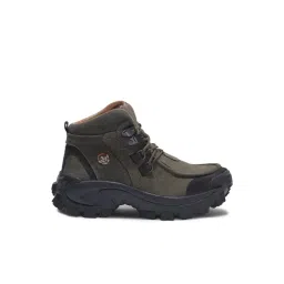Woodland Men's Olive Green Boots