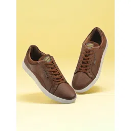 Woodland Men's Tan Casual Sneaker