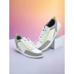 Woodland Men's White Casual Sneaker