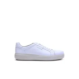 Woodland Men's White Casual Sneakers