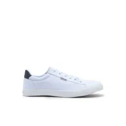 Woodland Men's White Casual Sneakers