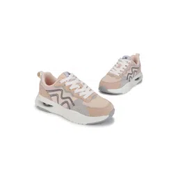 Woodland Women Colourblocked Suede Sneakers