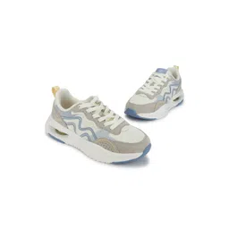 Woodland Women Colourblocked Suede Sneakers
